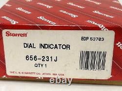 STARRETT 0.125? 656-231J DIAL INDICATOR / Never Used