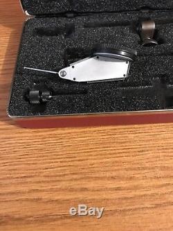 STARRETT. 0001 Inch DIAL INDICATOR NO 708B With Case
