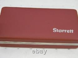 STARRETT 11 Piece, 0? To 0.03? White/Yellow Dial Test Indicator 52957 incomplete