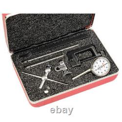 STARRETT 196A6Z Dial Indicator, 0 to 0.200 In, 0-100