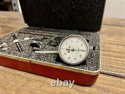 STARRETT 196A6Z Dial Indicator, 0 to 0.200 In, 0-100 STARRETT 196A6Z