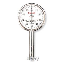 STARRETT 196B1 Dial Test Indicator, Vert, 0 to 0.200 In 2ZUJ5