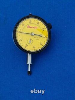 STARRETT 25-381 Metric Dial Indicator 0 to 10 mm Range