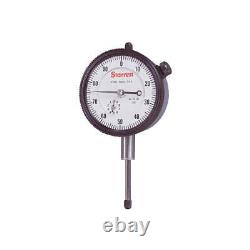 STARRETT 25-441/5J Dial Indicator, 0 to 0.500 In, 0-100 2ZUH8