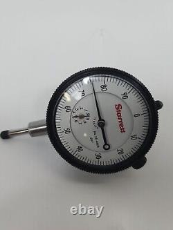 STARRETT 25-441/5J Dial Indicator, 0 to 0.500 In, 0-100 With Box