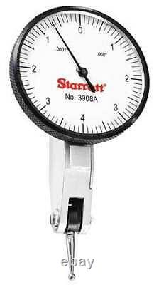 STARRETT 3908A Dial Test Indicator Set, 1-9/16, White
