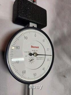 STARRETT 6 Dial Indicator With LARGE FACE No. 656-6041 machinist tools