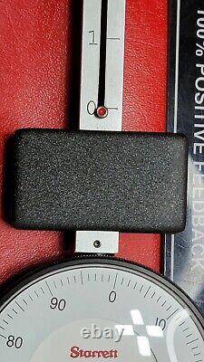 STARRETT 6 in DIAL INDICATOR LARGE FACE Model 656-6041 machinist tools (A48)