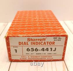 STARRETT 656-441J Dial Indicator AGD 4 Range 0 to 1