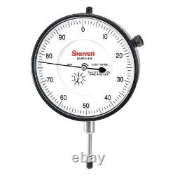 STARRETT 656-441J Dial Indicator, AGD 4, Range 0 to 1 26Z677