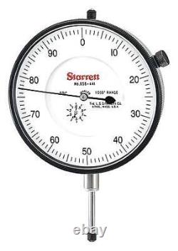 STARRETT 656-441J Dial Indicator, AGD 4, Range 0 to 1 26Z677