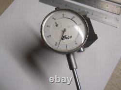 STARRETT #657 Magnetic Base & ENCO Dial Indicator With3-Craftsman 6 Scales. Used