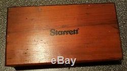STARRETT 657EZ MAGNETIC BASE INDICATOR HOLDER with 25-131 DIAL INDICATOR WithBox