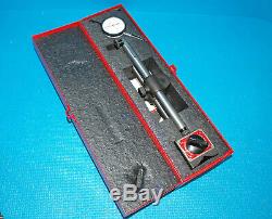 STARRETT 659-AZ MAGNETIC INDICATOR STAND with 0-1 DIAL INDICATOR 25-441