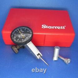 STARRETT 708AZ Dial Test Indicator. 0001 X. 010 withattachments Machinist