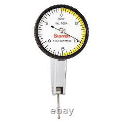 STARRETT 709AZ Dial Test Indicator, Hori, 0 to 0.030 In 2ZUK2