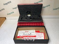 STARRETT 711 HSAZ+ Dial Indicator. 0005 with 2 tips and Friction Swivel Shank