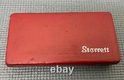 STARRETT 711-LCSZ LAST WORD INDICATOR. 0005 DIAL with ALL ACCESSORIES and CASE