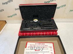 STARRETT 711 LSCZ+ Dial Indicator. 0005 with 2 Carbide tips
