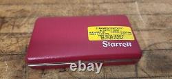 STARRETT 711GCSZ. 001 Dial Test Indicator, Hori, 0 to 0.030 In