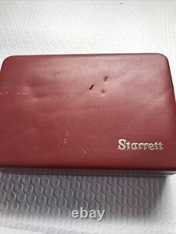 STARRETT 811-5CZ TEST INDICATOR Black Dial