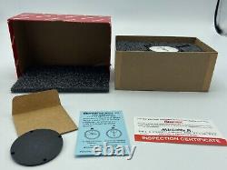 STARRETT DIAL INDICATOR NO. 25-111J. 0001 In Box With Papers