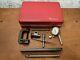 STARRETT DIAL TEST INDICATOR NO196A1Z with CASE & ATTACHMENTS