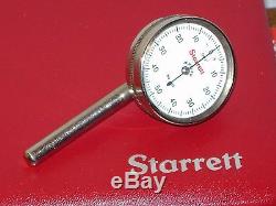 STARRETT DIAL TEST INDICATOR NO196A1Z with CASE & ATTACHMENTS SUPER CLEAN TOOLS