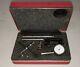 STARRETT DIAL TEST INDICATOR NO196A1Z with CASE, BOX & ATTACHMENTS