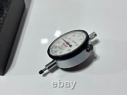 STARRETT Dial Indicator 0 to 0.25 Range Continuous 0-100 Dial Reading 655-241J