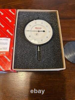 STARRETT Dial Indicator Lug Back 0 in to 1 in Range, Large 3.83 Dial 656-441J