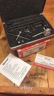 STARRETT Dial Test Indicator # 196A1Z withOriginal Red Box -Vintage LOOKS UNUSED