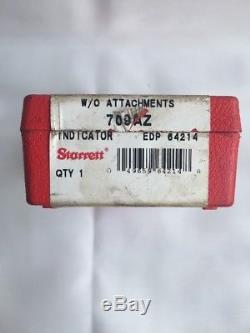 STARRETT Dial Test Indicator Hori 0 to 0.030 In 709AZ EDP 64214