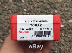 STARRETT Dial Test Indicator No. 708A Jeweled. 0001 American Made USA 708AZ
