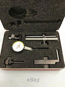 STARRETT Dial Test Indicator Withaccessories+mount (709ACZ) GREAT SHAPE! See Desc