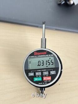 STARRETT F2730-0 Dial Drop Indicator Measuring Range, 0 1.00