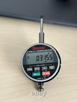 STARRETT F2730-0 Dial Drop Indicator Measuring Range, 0 1.00