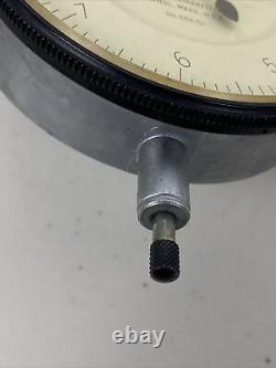 STARRETT Jeweled No. 656-611 Dial Indicator, 0 to 0.200 In, 0-10