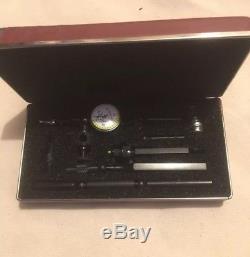 STARRETT Last Word Dial Indicator Set No. 711 with Case & Attachments. 001