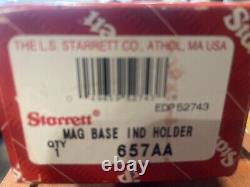 STARRETT MAGNETIC BASE NO 657AA with BOX NEW