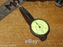STARRETT MAGNETIC BASE with FINE ADJ FEDERAL 001 Inch DIAL INDICATOR