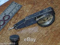 STARRETT MAGNETIC BASE with FINE ADJ FEDERAL 001 Inch DIAL INDICATOR
