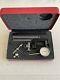 STARRETT NO. 196 BACK PLUNGER, DIAL TEST INDICATOR SET with nice case. 001