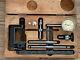 STARRETT NO. 196 DIAL INDICATOR GAUGE SET WithACCESORIES/BOX MACHINIST GAGE TOOL