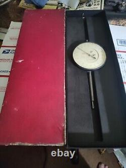 STARRETT NO. 656-617 DIAL INDICATOR. 400 Range. 0001Grad