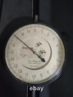 STARRETT NO. 656-617 DIAL INDICATOR. 400 Range. 0001Grad