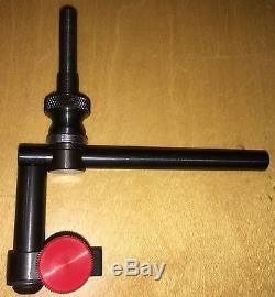 STARRETT NO. 811-5CZ SWIVEL HEAD DIAL TEST INDICATOR IN CASE WithATTACHMENTS. 0005