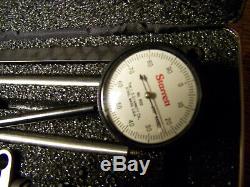 STARRETT No. 650 BACK PLUNGER DIAL TEST INDICATOR LIGHTLY USED