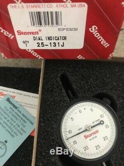 STARRETT Precision Measuring Tools 25-131J Indicator Dial NEW Free Shipping