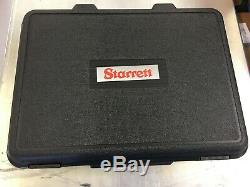 STARRETT S668CZ Alignment Clamp Set with196B5 Indicator and Fitted Case